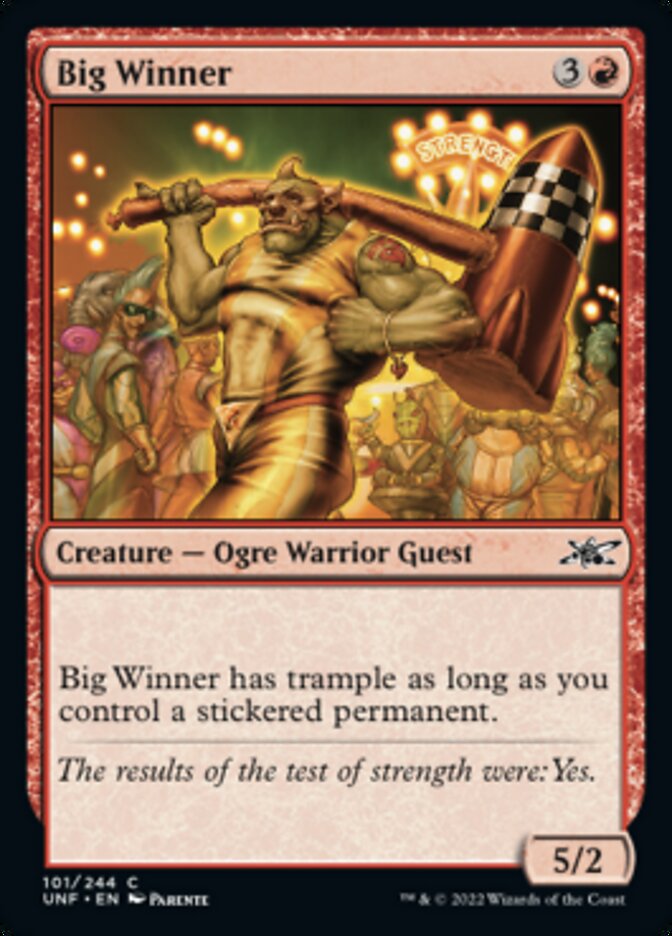 Big Winner [Unfinity] Foil