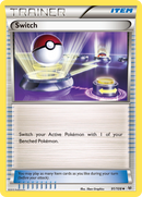 Switch (91/108) [XY: Roaring Skies] Reverse Holofoil