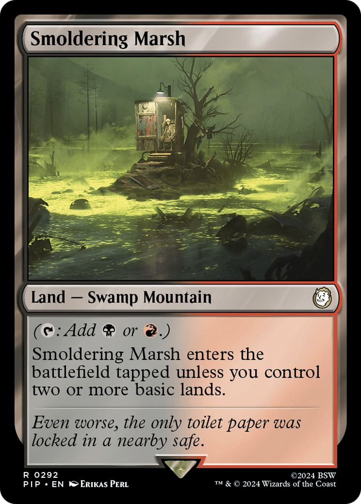 Smoldering Marsh [Fallout] Foil