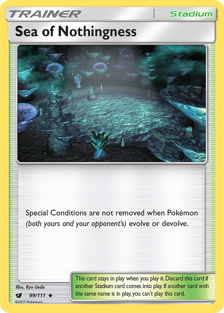 Sea of Nothingness (99/111) [Sun & Moon: Crimson Invasion] Reverse Holofoil