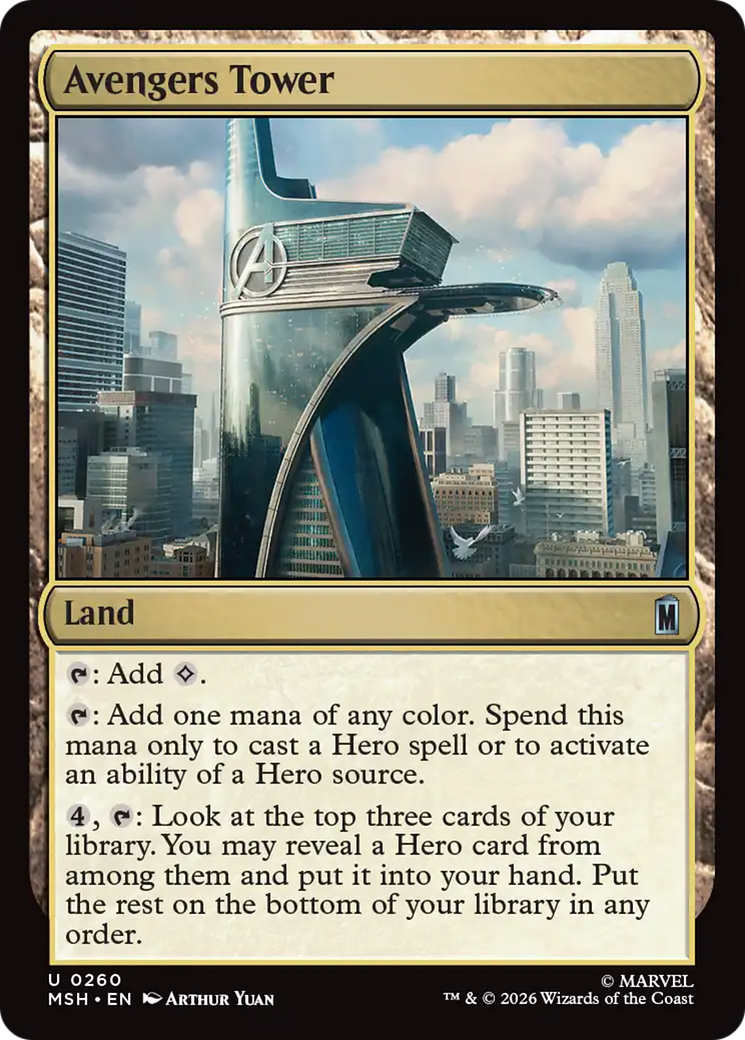 Avengers Tower [Marvel Super Heroes] Foil