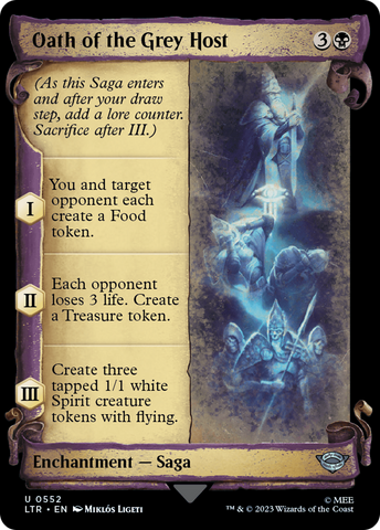 Oath of the Grey Host [The Lord of the Rings: Tales of Middle-Earth Showcase Scrolls] Foil