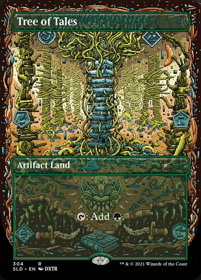 Tree of Tales (Borderless) [Secret Lair Drop Series] Foil