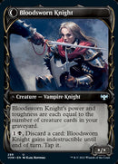 Bloodsworn Squire // Bloodsworn Knight (Showcase Fang Frame) [Innistrad: Crimson Vow] Foil