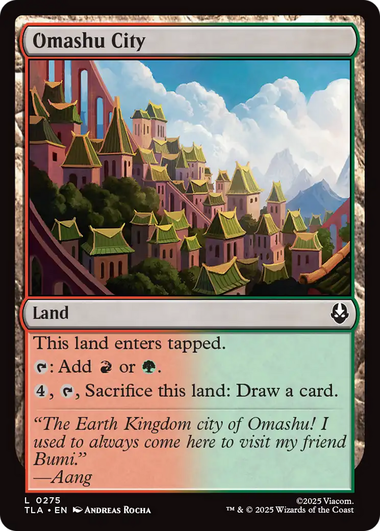 Omashu City [Avatar: The Last Airbender] Foil