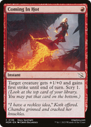 Coming In Hot [March of the Machine] Foil