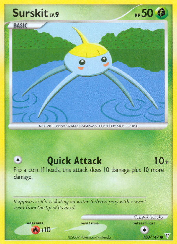 Surskit (130/147) [Platinum: Supreme Victors] Reverse Holofoil