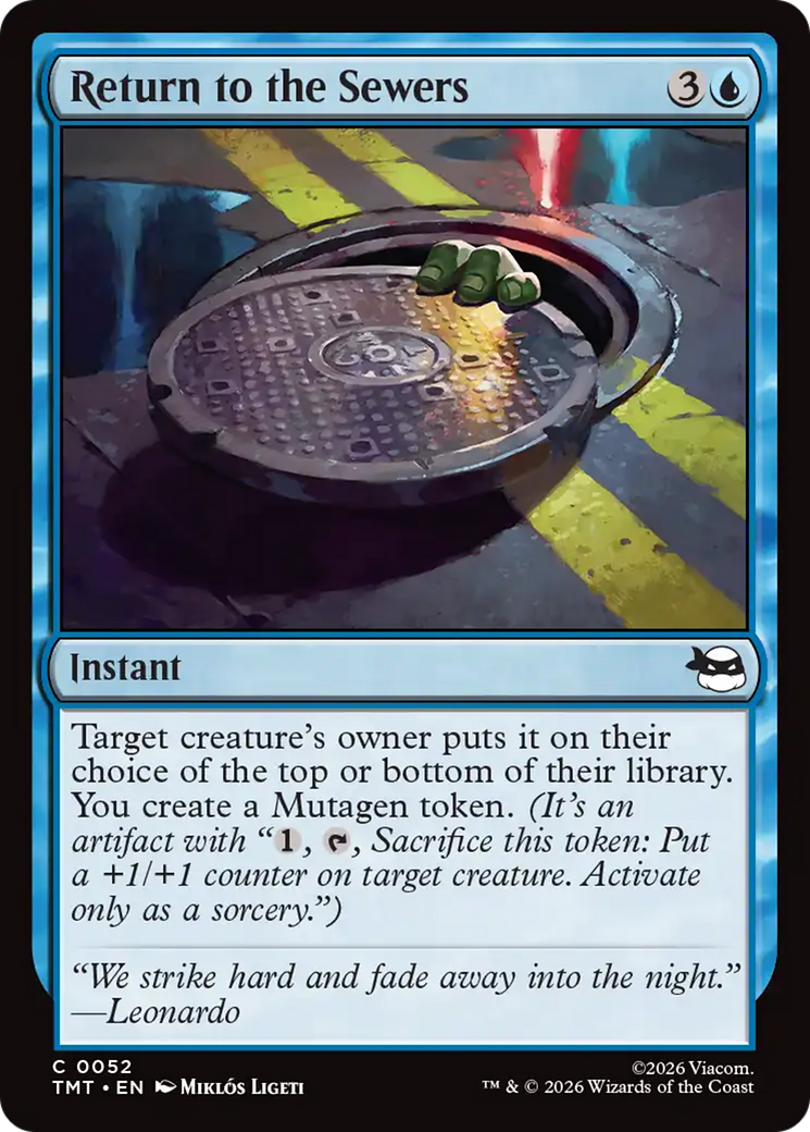 Return to the Sewers [Teenage Mutant Ninja Turtles] Foil