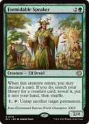 Formidable Speaker [Lorwyn Eclipsed] Foil