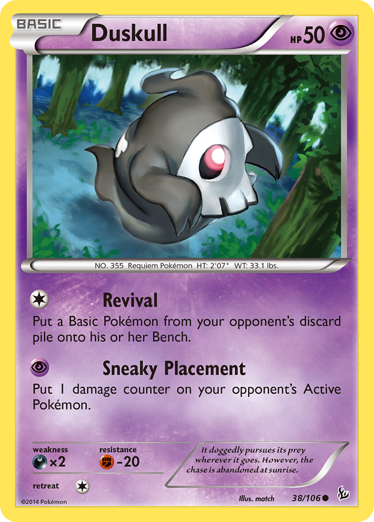 Duskull (38/106) [XY: Flashfire] Reverse Holofoil