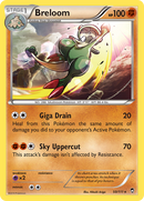 Breloom (50/111) [XY: Furious Fists] Reverse Holofoil