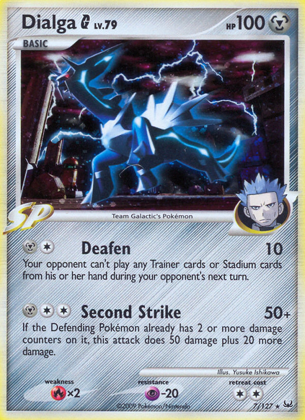 Dialga G (7/127) [Platinum: Base Set] Reverse Holofoil