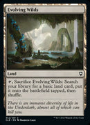 Evolving Wilds [Commander Legends: Battle for Baldur's Gate] Foil
