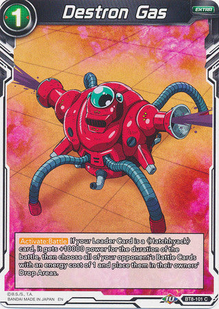 Destron Gas (BT8-101) [Malicious Machinations] Parallel Foil