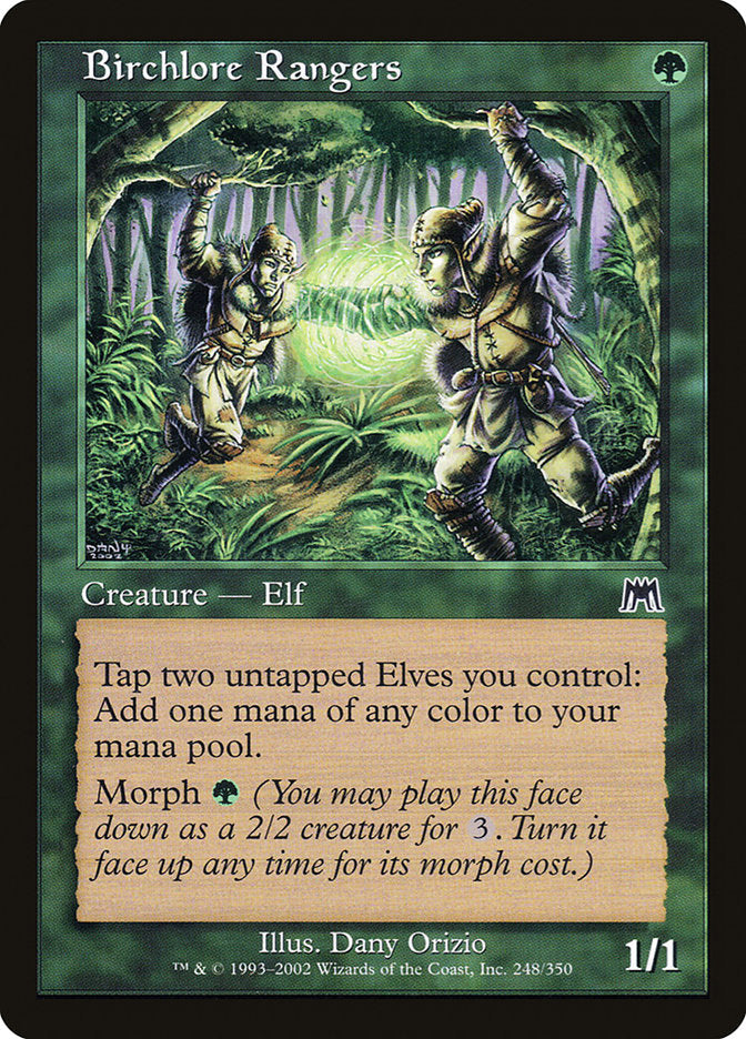 Birchlore Rangers [Onslaught] Foil