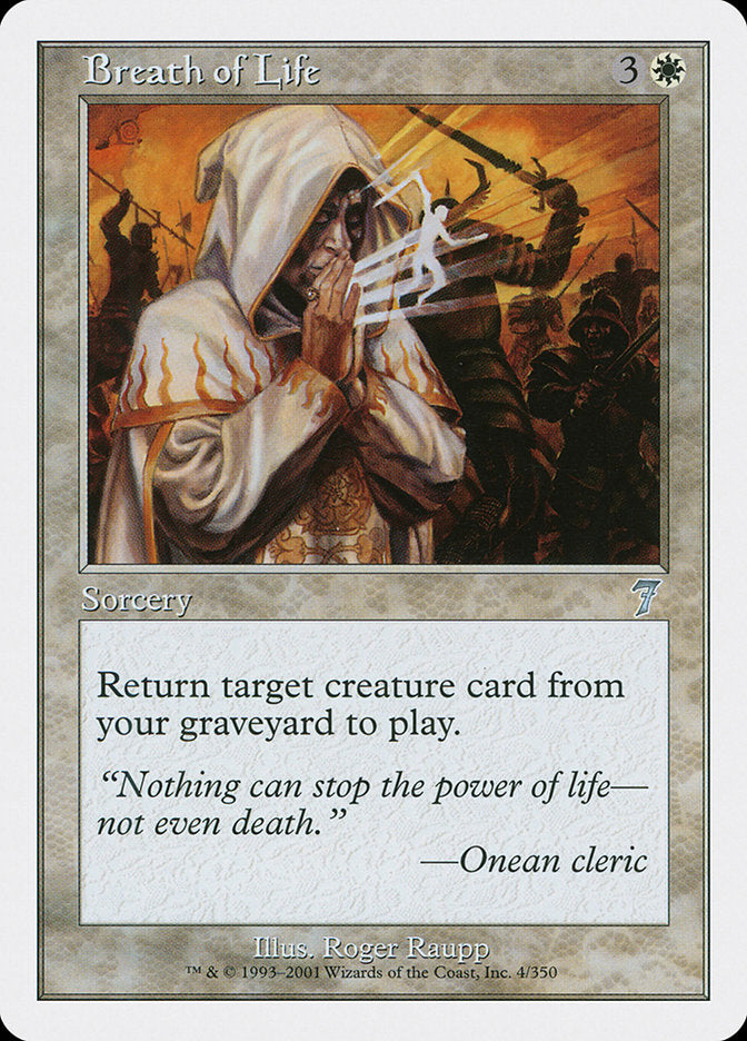 Breath of Life [Seventh Edition] Foil