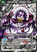 King Gurumes, Villainous Threat (BT19-137) [Fighter's Ambition] Parallel Foil
