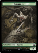Food (013) // Squirrel Double-Sided Token [Fallout Tokens] Foil