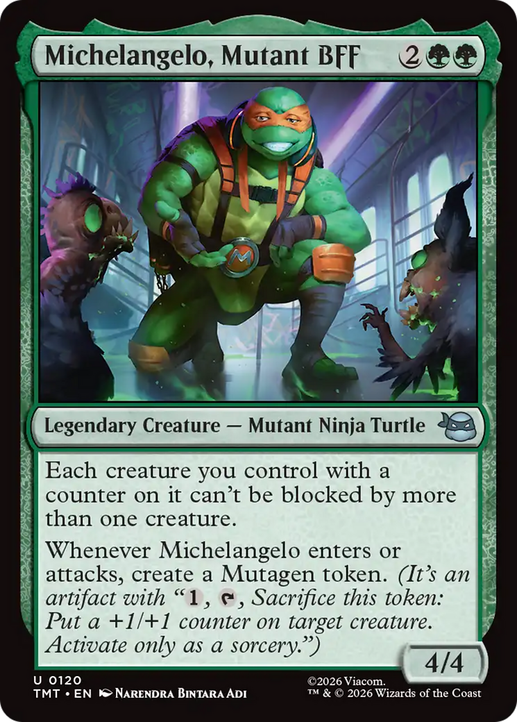 Michelangelo, Mutant BFF [Teenage Mutant Ninja Turtles] Foil