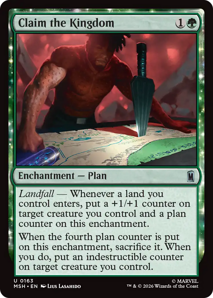 Claim the Kingdom [Marvel Super Heroes] Foil