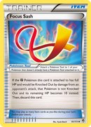 Focus Sash (91/111) [XY: Furious Fists] Reverse Holofoil