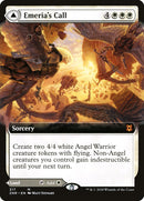 Emeria's Call // Emeria, Shattered Skyclave (Extended Art) [Zendikar Rising] Foil
