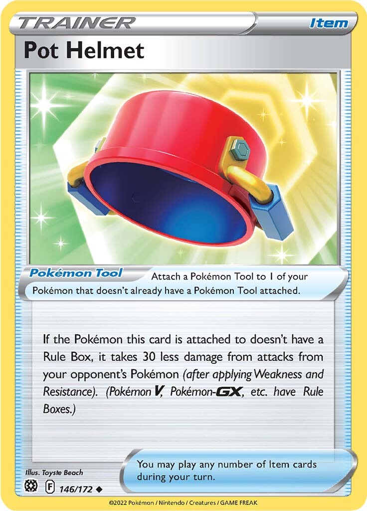 Pot Helmet (146/172) [Sword & Shield: Brilliant Stars] Reverse Holofoil