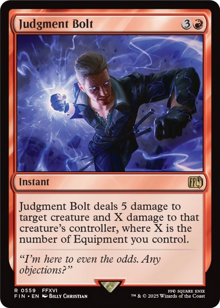 Judgment Bolt [FINAL FANTASY] Foil