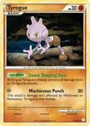 Tyrogue (33/123) [HeartGold & SoulSilver: Base Set] Reverse Holofoil