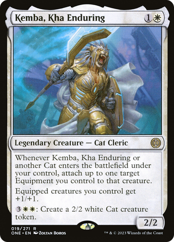 Kemba, Kha Enduring [Phyrexia: All Will Be One] Foil