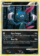 Sneasel (68/90) [HeartGold & SoulSilver: Undaunted] Reverse Holofoil