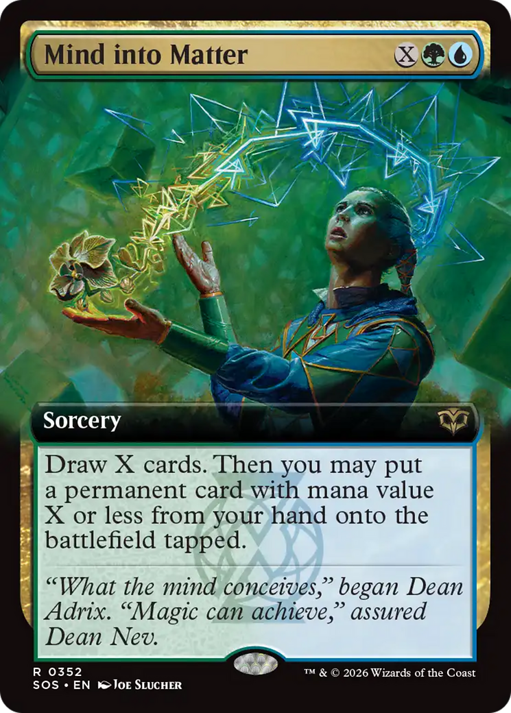 Mind into Matter (Extended Art) [Secrets of Strixhaven] Foil