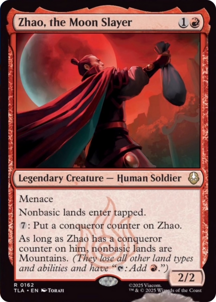 Zhao, the Moon Slayer [Avatar: The Last Airbender] Foil