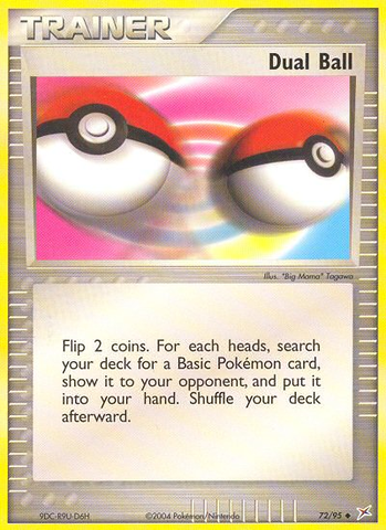 Dual Ball (72/95) [EX: Team Magma vs Team Aqua] Reverse Holofoil