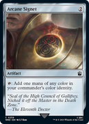 Arcane Signet [Doctor Who] Foil