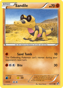 Sandile (63/114) [Black & White: Base Set] Reverse Holofoil
