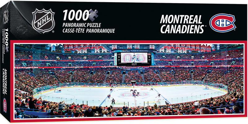 NHL Montreal Canadians - Panoramic Puzzle (1000 pcs)