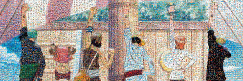 Ensky Puzzle - One Piece Mosaic Art - Sign Of Friends 950 PCS