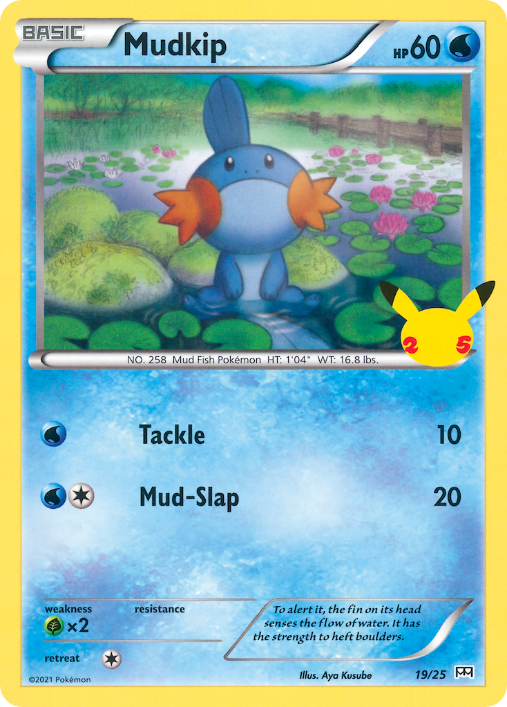 Mudkip (19/25) [McDonald's 25th Anniversary] Holofoil