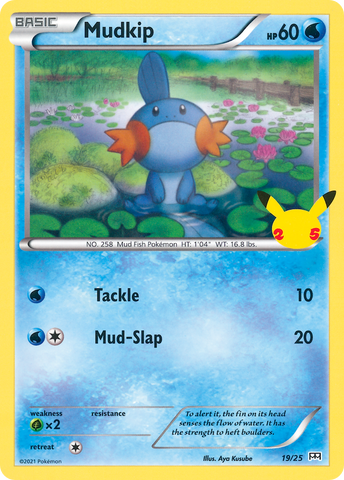 Mudkip (19/25) [McDonald's 25th Anniversary] Holofoil