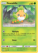 Sewaddle (6/236) [Sun & Moon: Unified Minds] Reverse Holofoil