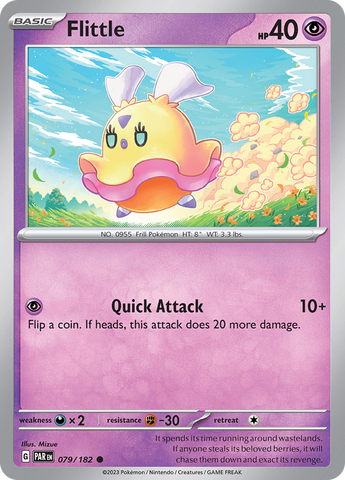 Flittle (079/182) [Scarlet & Violet: Paradox Rift] Reverse Holofoil