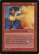 Fireball (Oversized) [Oversize Cards] Foil