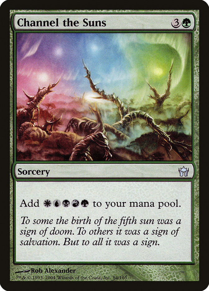 Channel the Suns [Fifth Dawn] Foil