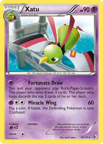 Xatu (56/113) [Black & White: Legendary Treasures] Reverse Holofoil