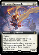Firemane Commando (Extended Art) [March of the Machine Commander] Foil