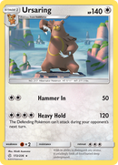 Ursaring (172/236) [Sun & Moon: Cosmic Eclipse] Reverse Holofoil