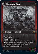 Brutal Cathar // Moonrage Brute [Innistrad: Double Feature] Foil