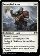 Improvised Armor [Dominaria Remastered] Foil