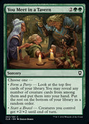 You Meet in a Tavern [Commander Legends: Battle for Baldur's Gate] Foil